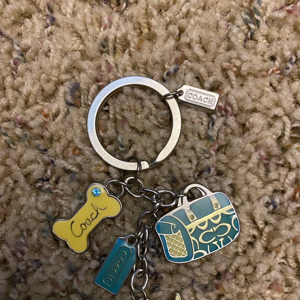 Like New COACH Keychain